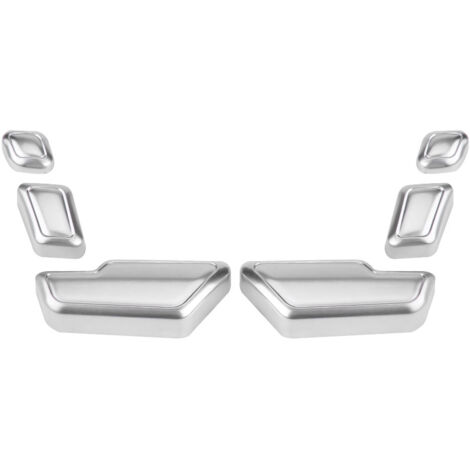 Garniture décorative d'autocollant de couverture de bouton de réglage de siège de voiture pour Mercedes Benz C E GLK GL ML