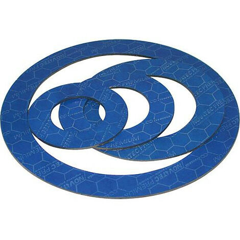 Garniture d'etancheite a bride speciale DN 125 PN 6 141 x 182 mm 2 mm d'epaisseur/jaune