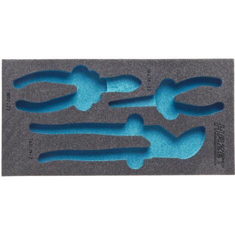 Garniture en mousse souple bimatière 163-96L ∙ L x l : 342 mm x 172 mm