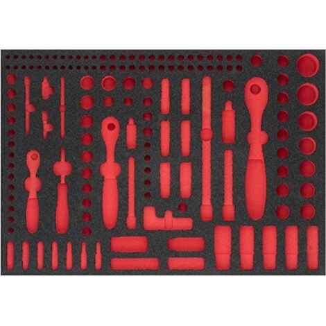 Vigor – Garniture en mousse souple bimatière – Résistante aux huiles – Nettoyage facile à l'eau courante – V4130