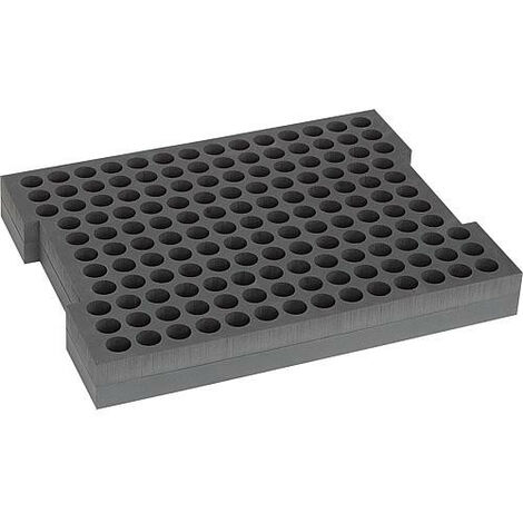 Garniture mousse pour gicleurs pour L-BOXX 102 149 empreintes diam 22mm