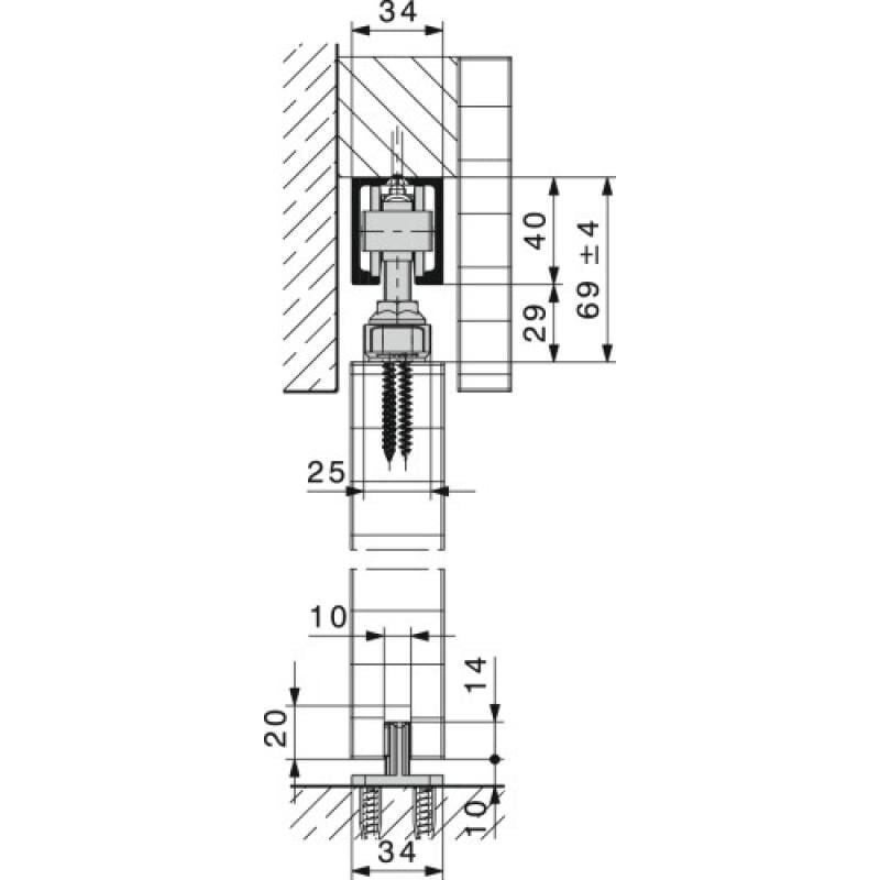 Garniture seule junior 80/Z Hawa