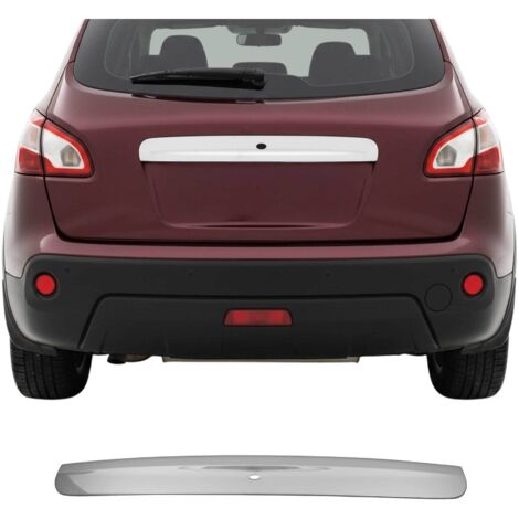 Garniture supérieure de Coffre pour Nissan Qashqai +2 2008-2014 avec capteur en acier inox