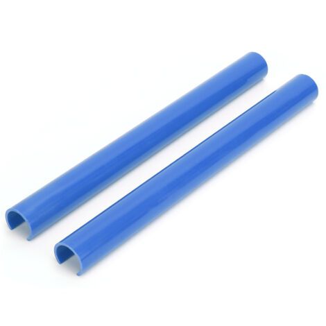 Garnitures de calandre à rayures de remplacement, 2 pièces, décoration pour séries 1 2 3 4 5 6 7 F20 F22 F30 G30 G11bleu