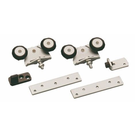 Garnitures pour fixation à plat pour porte coulissante - ARLU