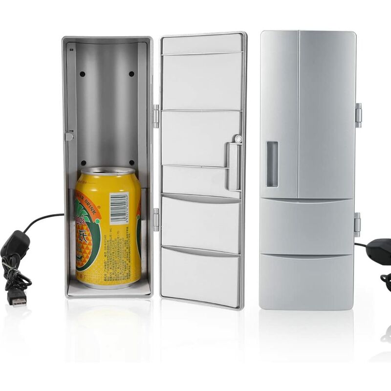 Garosa Mini USB Nevera USB Cooler Bebidas Cerveza, Frigorífico portátil