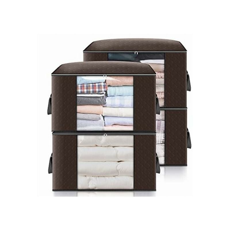 4pcs Custodia per Trapunte e Coperte, Scatole per