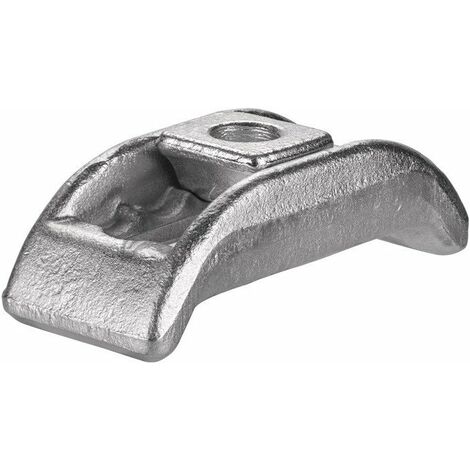 Garra de sujeción n.o 6313K tamaño 26 para ranura en T 24 + 28 mm altura de sujeción 0-75 mm AMF