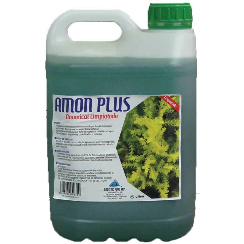 

Garrafa Limpiador Amonplus 10 Lt