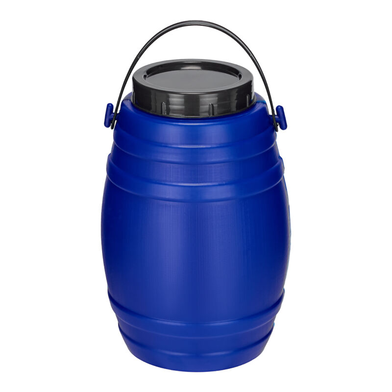 Garronda 4 Liter Behälter Mit Deckel Futtertonne Weithalsfass Bpa-frei Kleines Fass Wasser Box Mit Deckel Ideal Als Transportbox Sichere Aufbewahrung