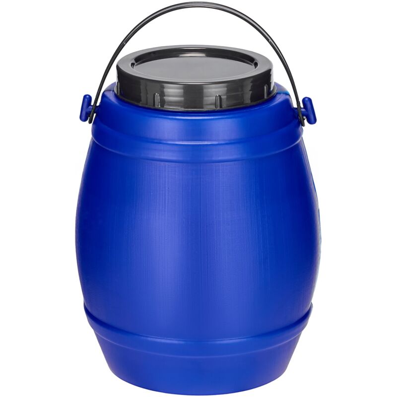 Garronda 2, 5 Liter Behälter Mit Deckel Futtertonne Weithalsfass Bpa-frei Kleines Fass Wasser Box Mit Deckel Ideal Als Transportbox Sichere