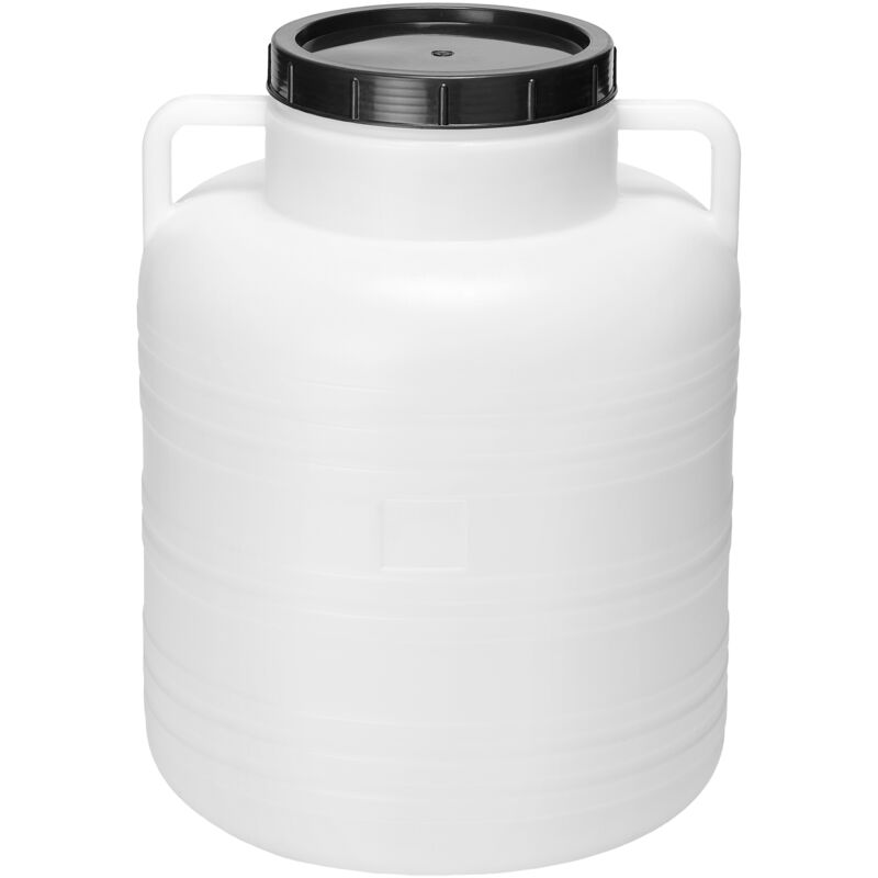 Garronda 80 Liter Bpa-freies Fass Und Futtertonne, Weithalsfass, Wassertank Und Behälter Mit Deckel Für Sauerkraut Sowie Surfass Pökelfass Für