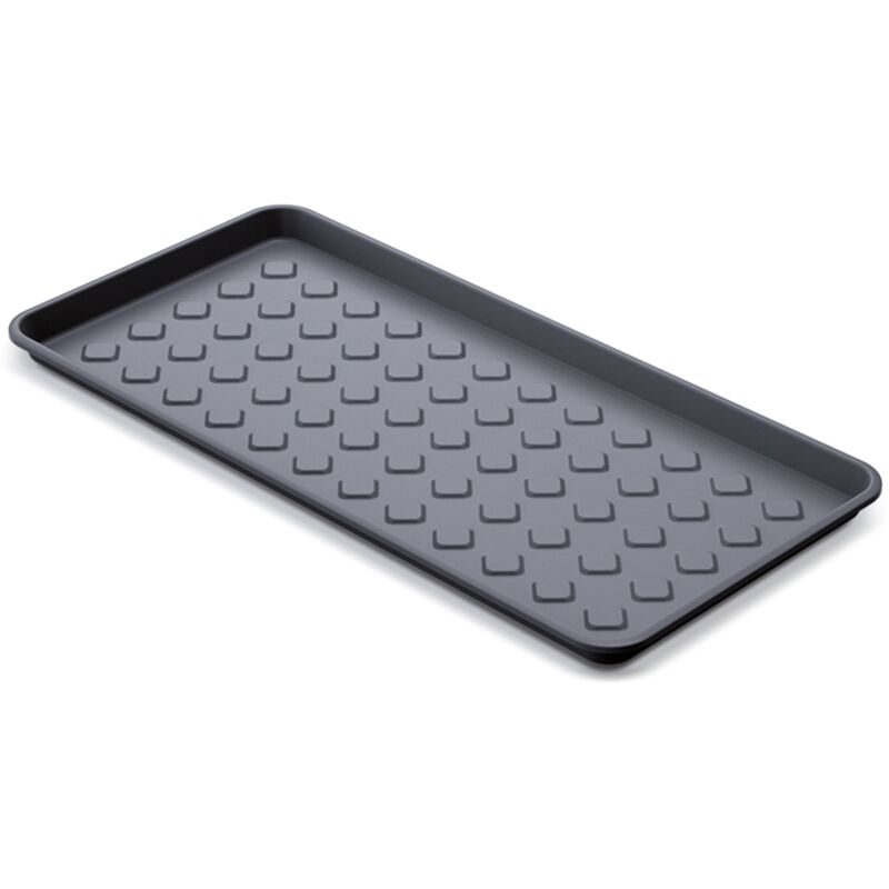 Garronda Bac d'égouttement pour Chaussures Plaques d'écoulement Bac d'égouttement pour Chaussures 72 x 35 cm Bac en PVC en Plastique Porte-Chaussures