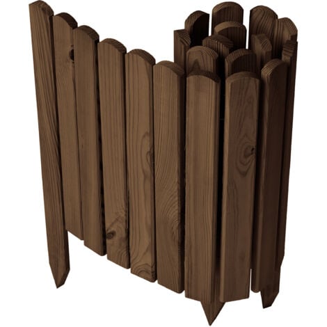 Garronda Clôture De Jardin En Bois Bordure Jardin Cloture