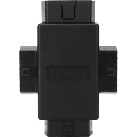 GARRYFIZH Adaptateur OBD 1 mâle vers 3 femelles, connecteur 16 broches, outil de diagnostic universel