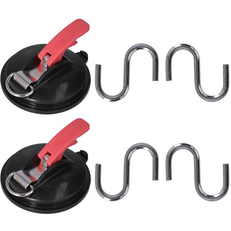 GARRYFIZH Ancrage à ventouse pour aspirateur domestique avec crochet de sécurité, accessoires pour camping-car