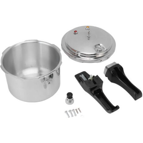 GARRYFIZH Autocuiseur en alliage d'aluminium de 3 litres Mini autocuiseur en bas de 18 cm 3L pour cuisinière à gaz
