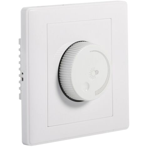 GARRYFIZH Bouton rotatif mural pratique pour lampe, 1 pièce, contrôleur de luminosité, panneau variateur, nouveau