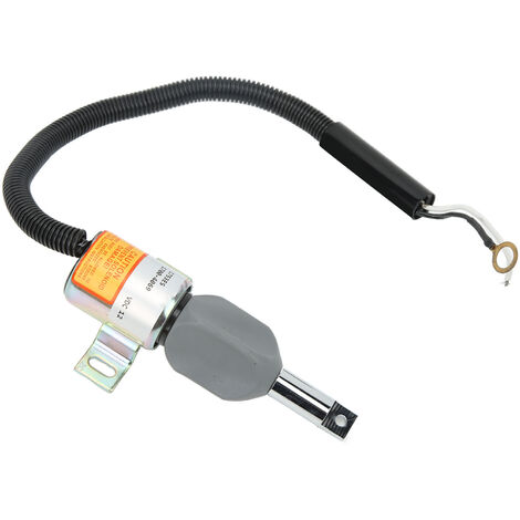 GARRYFIZH Électrovanne d'arrêt de carburant 17004061 12 V pour Takeuchi Woodward TL140