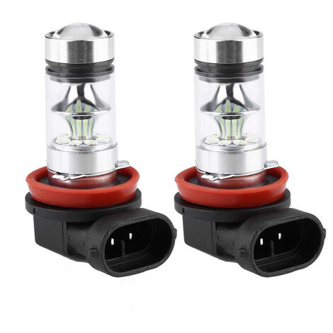 GARRYFIZH Ensemble de 2 ampoules LED pour phares automobiles, 100 W, haute puissance, économie d'énergie, H8 H11, 1000 lumens