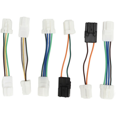 GARRYFIZH Faisceau adaptateur de feu arrière en lot de 6 pièces, haute performance, prêt à l'emploi, pour 240SX PnP S13 Kouki 1989-1993