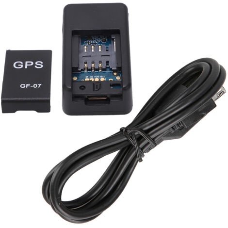 GARRYFIZH GF07 Mini localisateur d'alarme GPS 150mA magnétique pour véhicule GSM GPRS Dispositif de suivi en temps réel