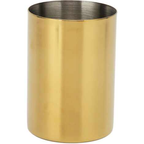 GARRYFIZH Gobelet doseur en acier inoxydable, compatible lave-vaisselle, pour moulin à café (couleur or)
