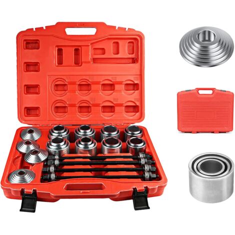 GARRYFIZH Kit 36 pièces dépose pose roulements auto presse manchon universel garage