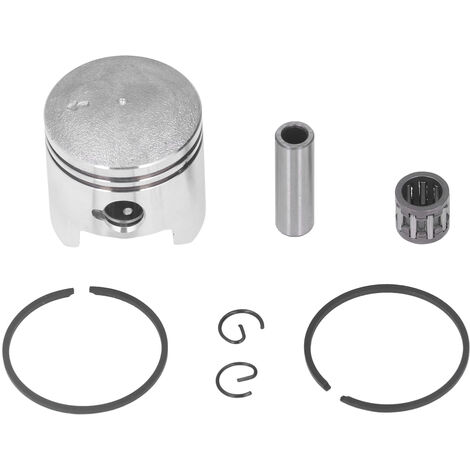 GARRYFIZH Kit de Segments de Piston 40 Mm, Moto 40 Mm/1,57 Pouces Kit de Segments D'axe de Piston en Alliage D'acier Performance Stable pour 2 Temps 49 Cc 50 Cc Cyclomoteur Scooter Dirt Bike