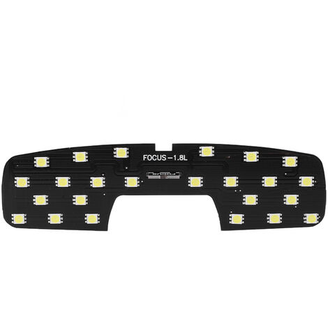 GARRYFIZH Lampe de lecture intérieure de voiture à LED SMD 12 V 5 W, plafonnier blanc 8000 lm, de remplacement pour Focus 1.8L 2007-2015