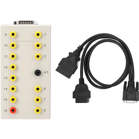 GARRYFIZH Outil de diagnostic automobile OBD2, boîtier de brochage, testeur de défauts de voiture professionnel, détecteur