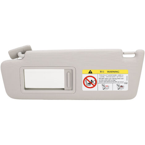 GARRYFIZH Pare-soleil intérieur de voiture avec miroir de courtoisie, côté droit, ensemble pare-soleil 5G0857552CQ pour MK6 MK7