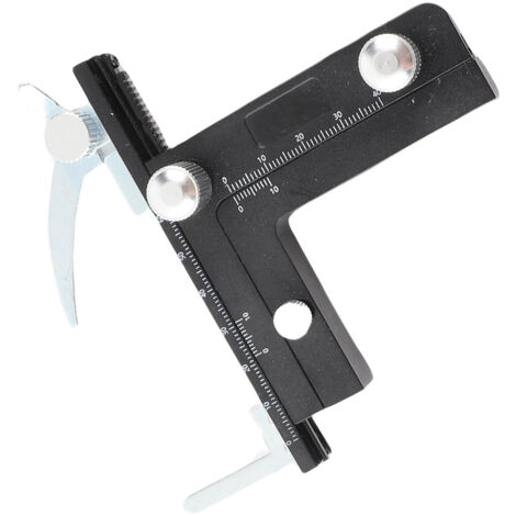 GARRYFIZH Pied à coulisse mobile pour microscope, accessoire professionnel de haute précision, platine mécanique X-Y avec échelle.