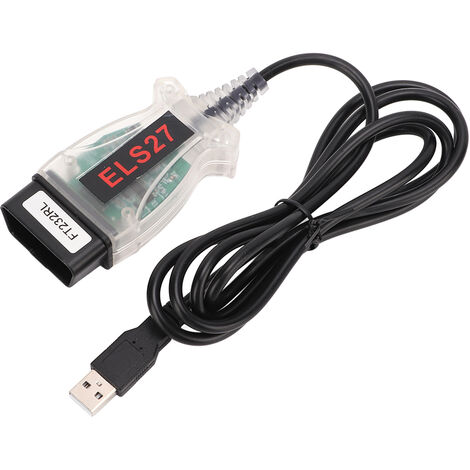 GARRYFIZH Scanner OBD2, interface USB, câble de diagnostic automobile, carte PCB multilingue, OBD