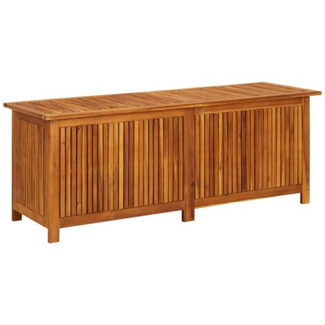 Garten-Aufbewahrungsbox 150x50x58 cm Massivholz Akazie CFW317008