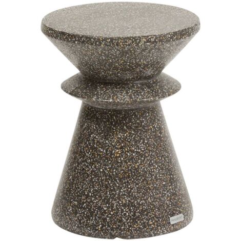 Garten-Beistelltisch Alturio D35cm schwarz - Hespéride