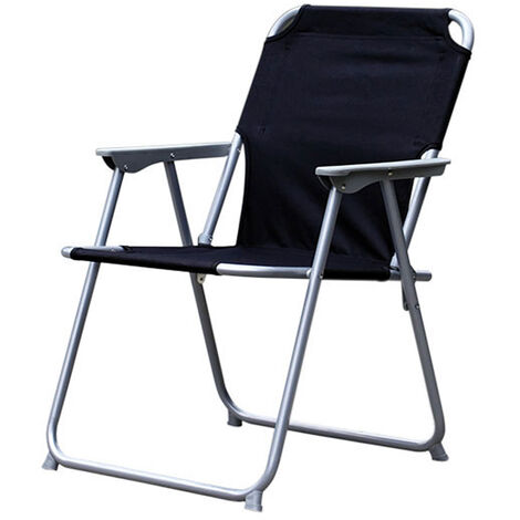Garten / Campingstuhl Oxfort Schwarz -MPO2600S