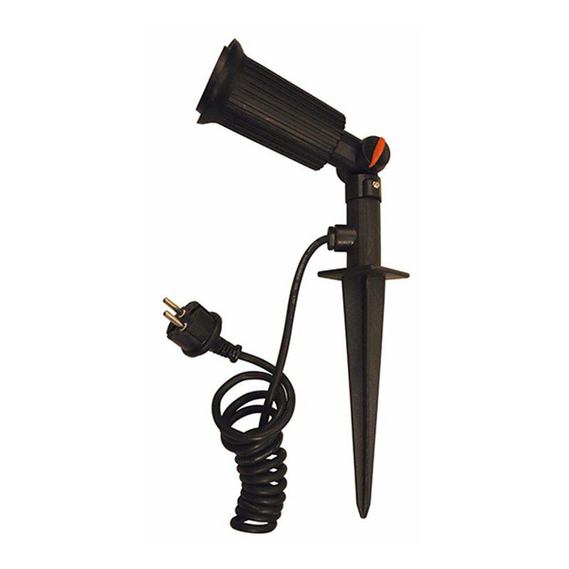 

08-faro - Lampara estaca Jardin Faro Barcelona GARTEN-4 73111 negro
