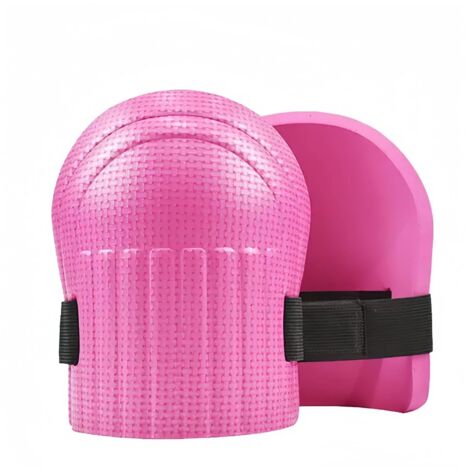 Garten-Knieschoner für Damen und Herren – Leichte, wasserdichte Schaumstoff-Knieschoner, die einfach zu montieren sind (Pink)