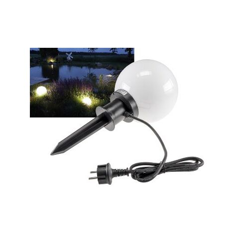 Garten Kugelleuchte 20cm IP44 mit Erdspieß