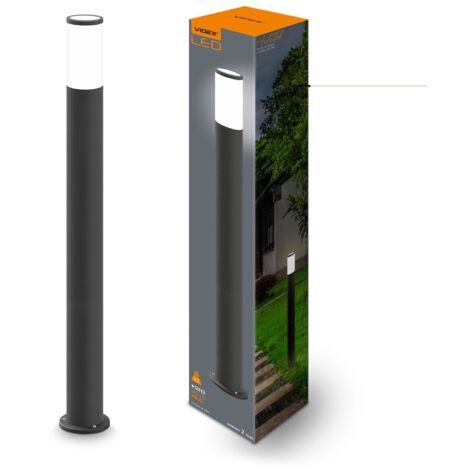 Garten-Lichtmast schwarz GU10 60 cm IP54 AR090 Videx