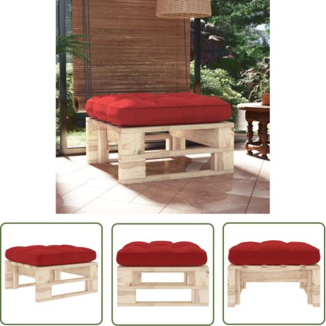 Garten-Palettenhocker Imprägniertes Kiefernholz vidaXL