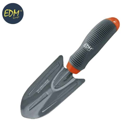 Garten-Pflanzschaufel, 25 cm, Farbe Grau/Orange, EDM