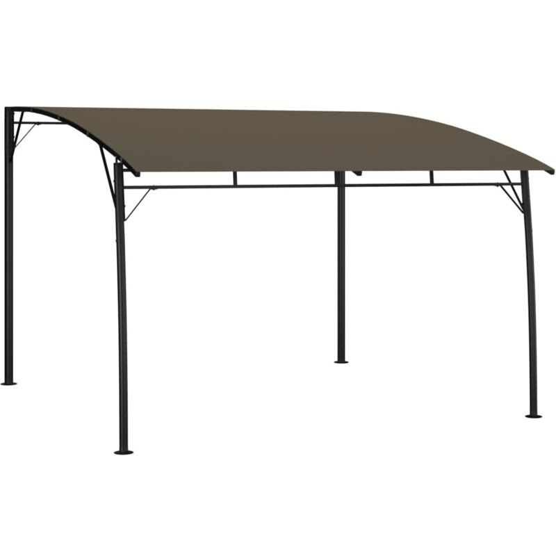 Garten-sonnenschutz 3x3x2, 55 M Taupe Vidaxl