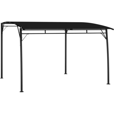 Garten-Sonnenschutz 3x3x2,55 m Anthrazit vidaXL