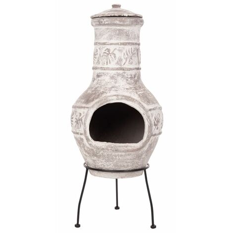 Garten-/Terrassen-Kamin Acopulco Ton 86036 RedFire - Grau