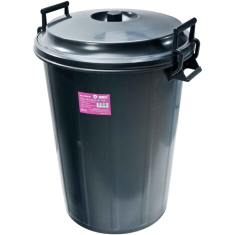 Gartenabfallbehälter 100L mit Deckel