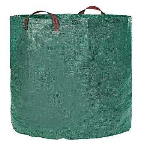 Gartenabfallsäcke, wiederverwendbare Säcke für Garten, Rasen, Laub, Abfallbehälter, Grasfangkorb, Poollaubfänger, 60 Liter