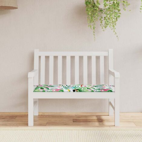 Gartenbank-Auflage Mehrfarbig 120x50x4 cm Oxford-Gewebe vidaXL