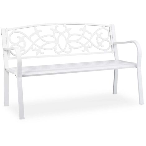 Gartenbank vintage wei 883090